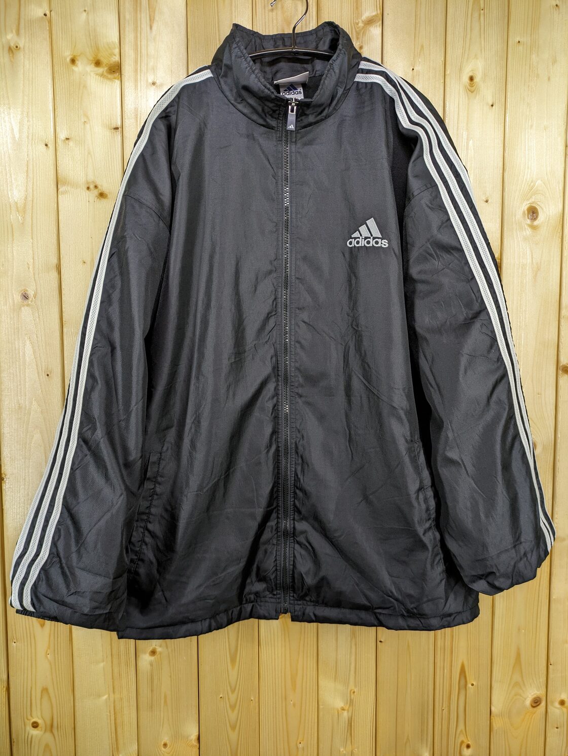 90s adidas ナイロンジャケット size:O トラックジャケット ウインド 