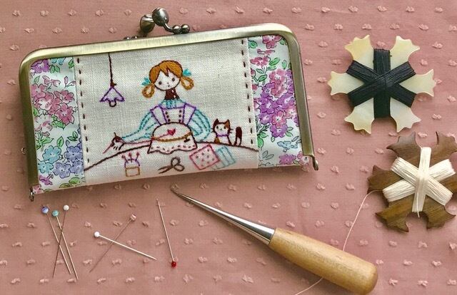 CAHIER刺繍教室　教材キット　「ソーイングセット」