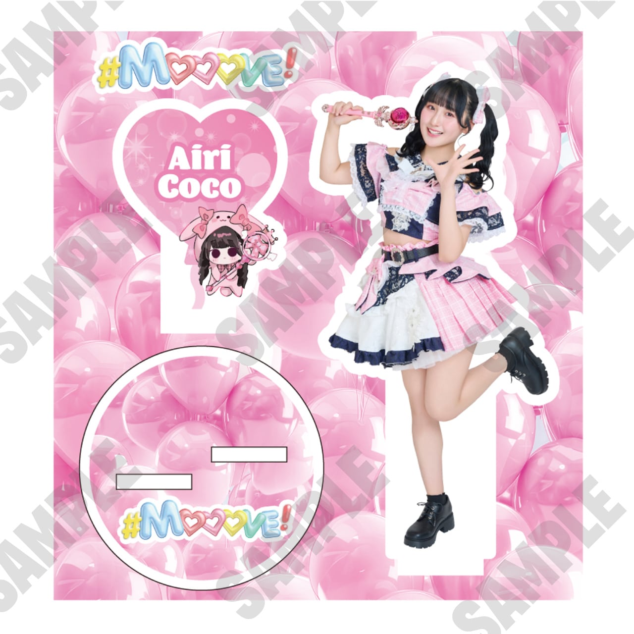 ムーブメント8th記念アクリルスタンド（メンバーカラー）【MVG038