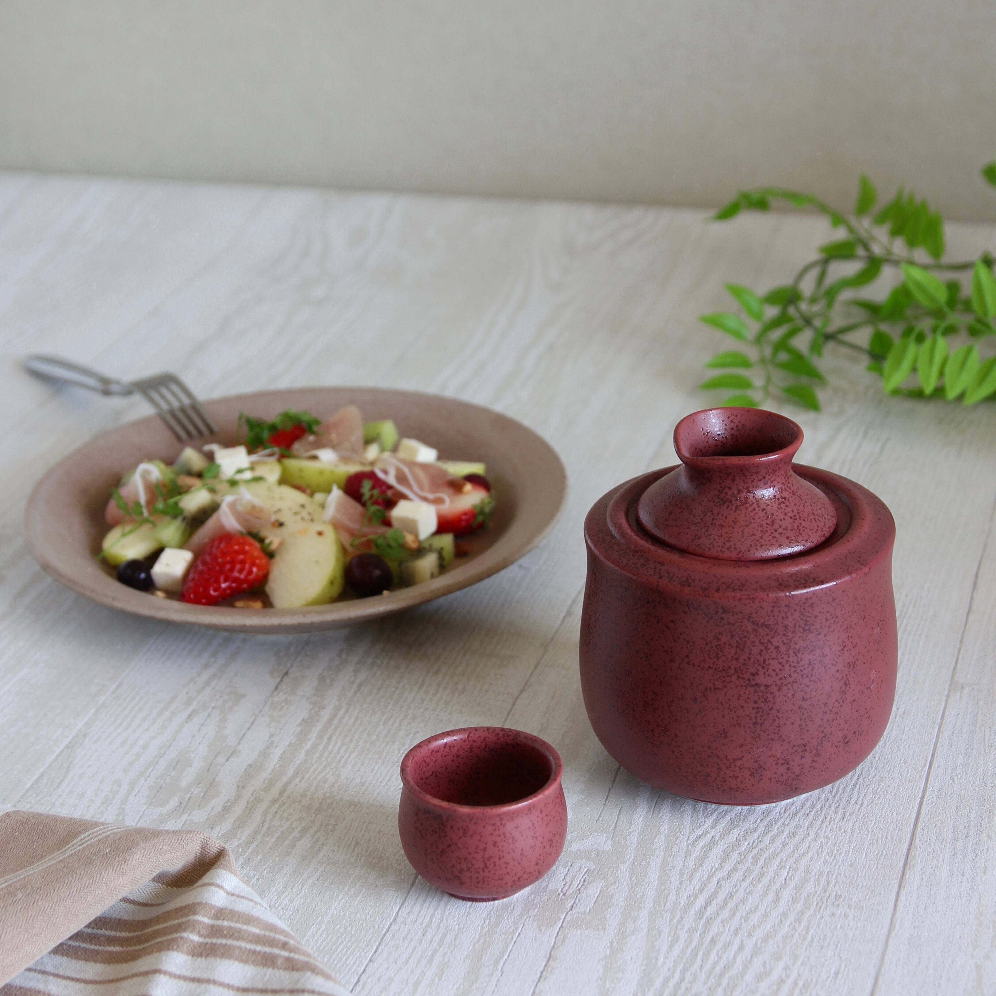 酒燗器　陶器　大サイズ2点　中サイズ5点 楽天市場】【ふるさと納税】【美濃焼】酒燗器 盃2個セット たぬき【山