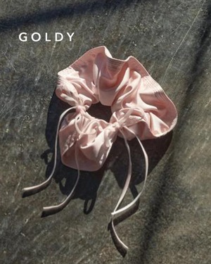 GOLDY/ゴールディ/リボン ハング ビッグ シュシュ/アクセサリー/6240201【追跡可能メール便180円】