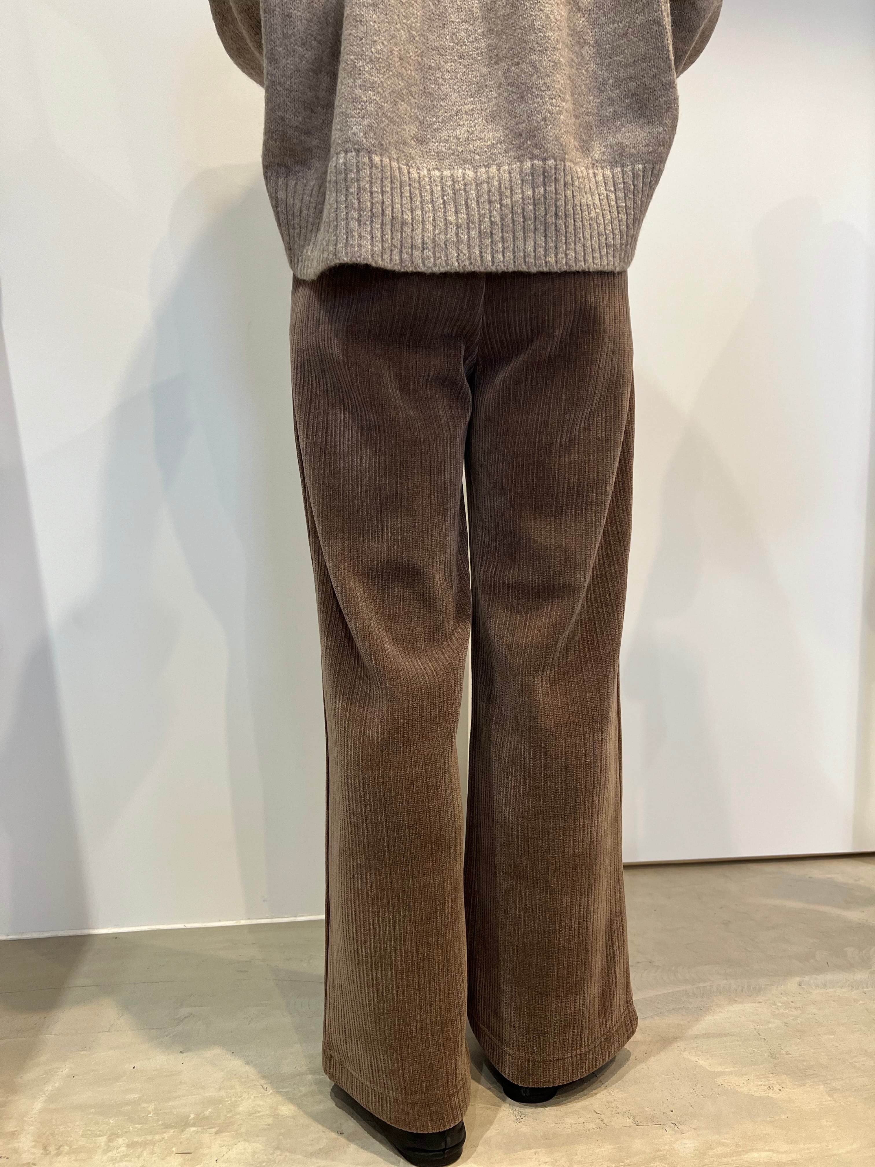 【SELECT】ストレッチベロアイージーパンツ