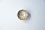 <Event Only> 小鹿田焼 / 黒木昌伸窯 : 3.5寸 伏合わせ深鉢 青 とびかんな