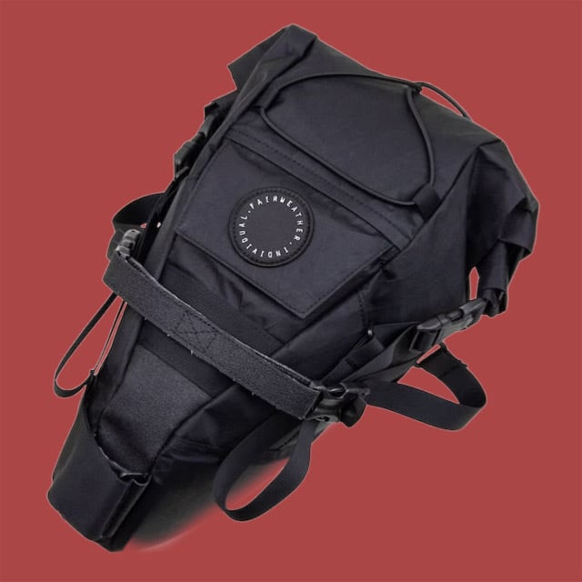 FAIRWEATHER】 SEAT BAG (X-PAC/BLACK) | Humhumhug Online Shop