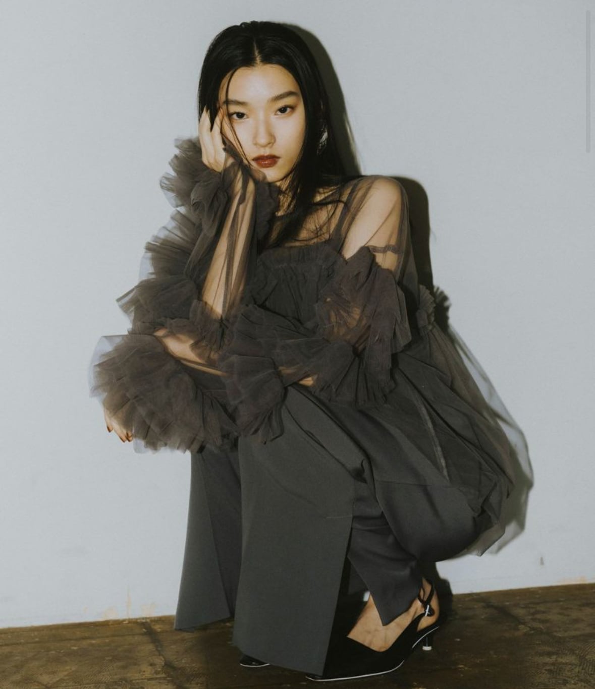 Decorative Tulle Tops / GRAY | kiddo.com