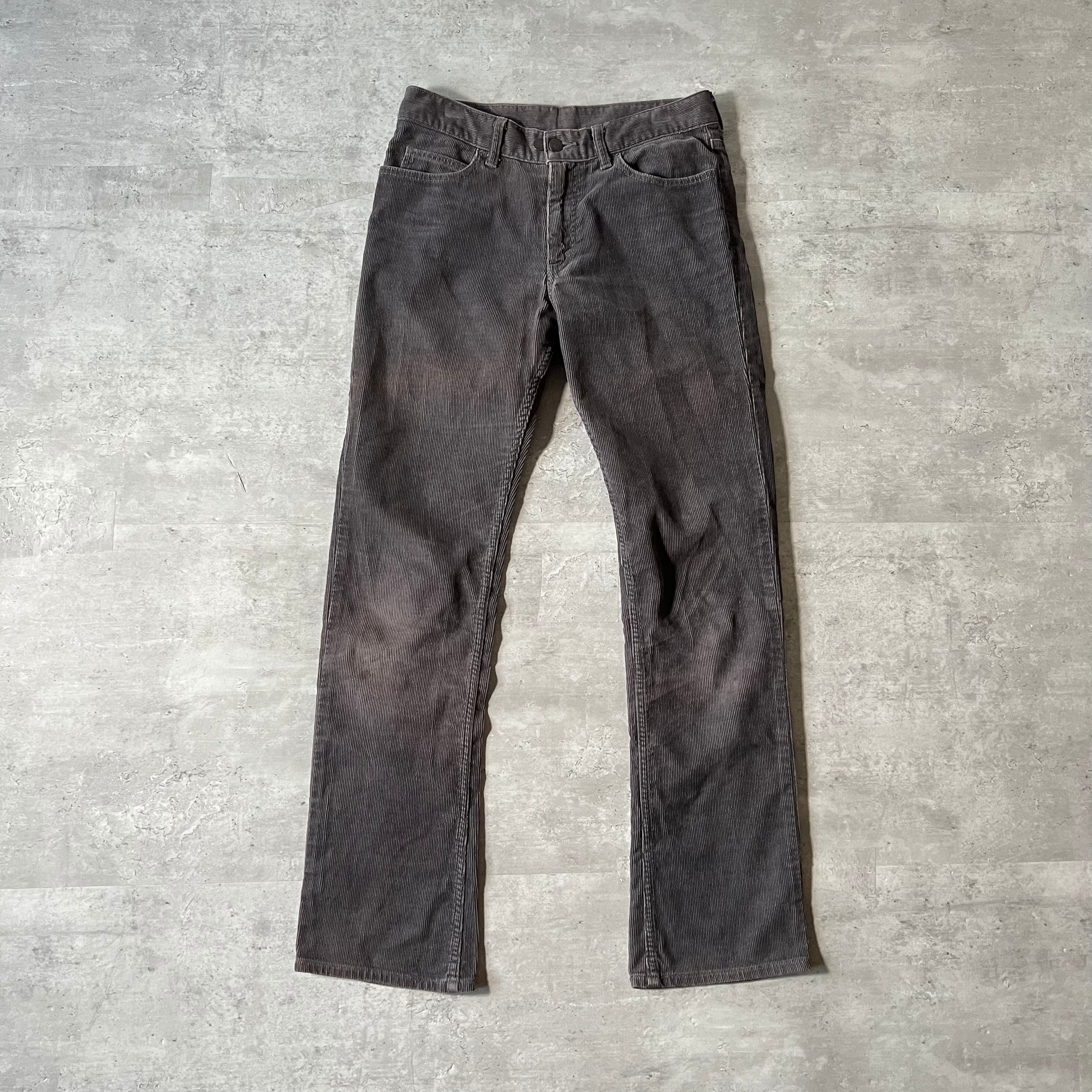 00s “N. Hollywood” 旧タグ corduroy boots cut pants エヌハリウッド