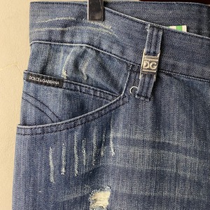 DOLCE&GABBANA denim pants