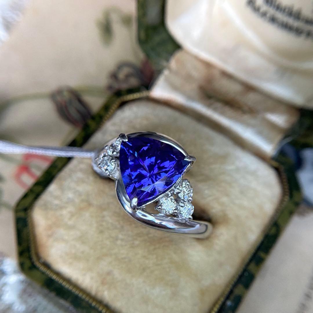 専用です】タンザナイト財団 希少性の印 タンザナイト3.33ct