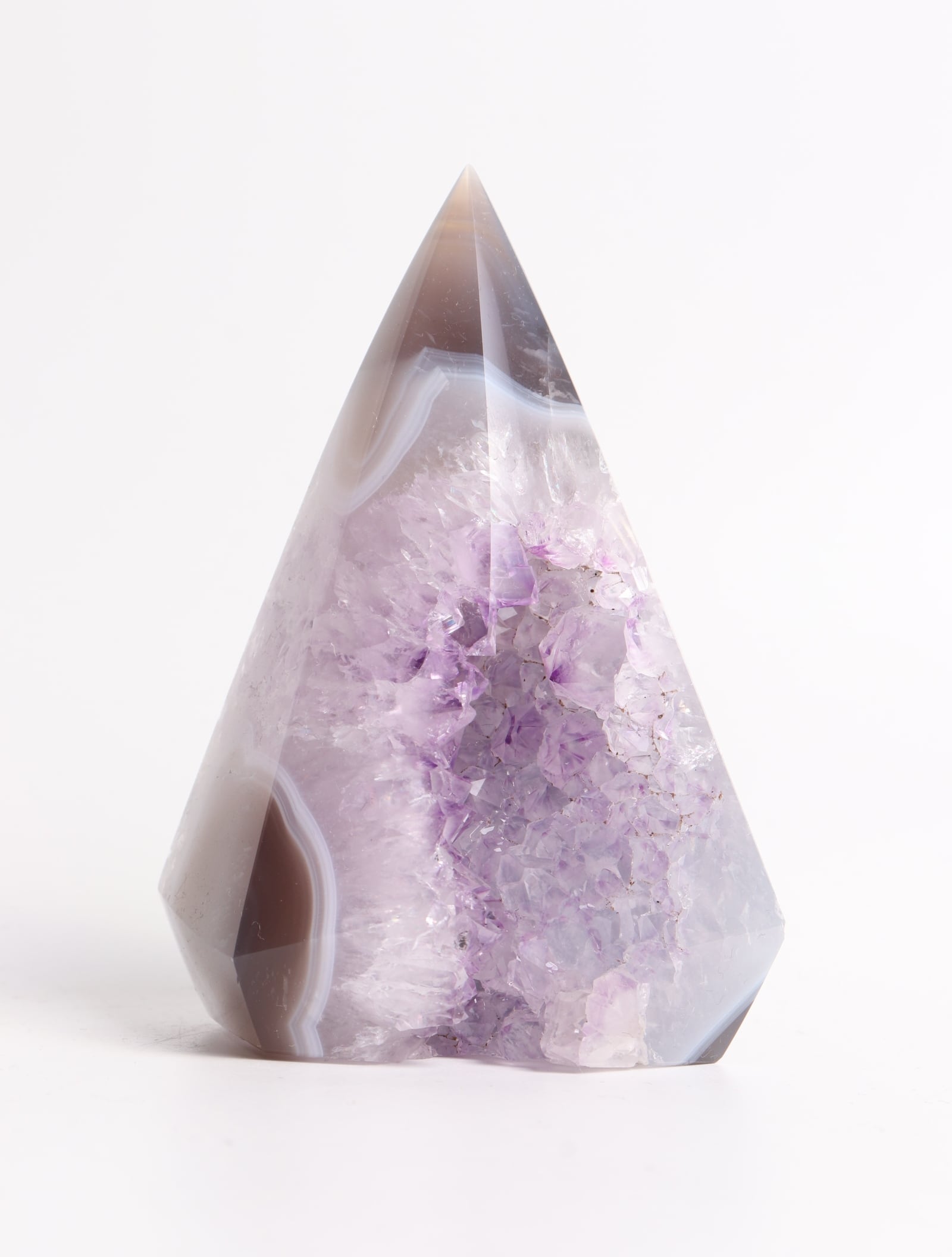 PINK AMETHYST x CHERRY BLOSSOM AGATE TOWER | acenus | 天然石