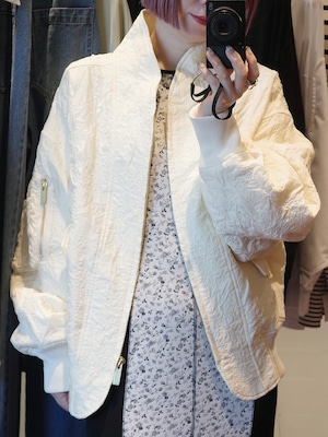 【25AW】Mame Kurogouchi マメ クロゴウチ / Floral Jacquard Triple Cloth Jacket