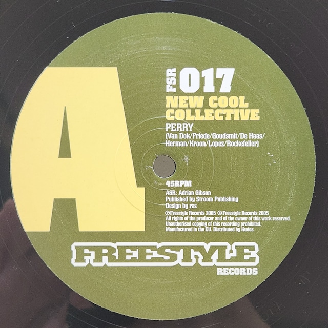 New Cool Collective / Perry / Conga Ye-Ye [FSR 017] - メイン画像