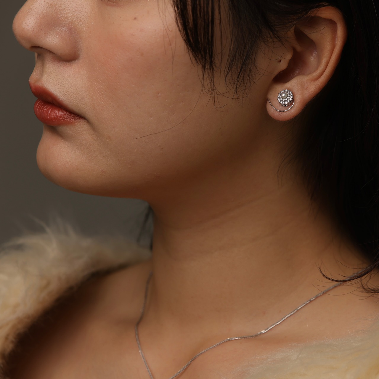 先行予約　Halo Knot climber earring