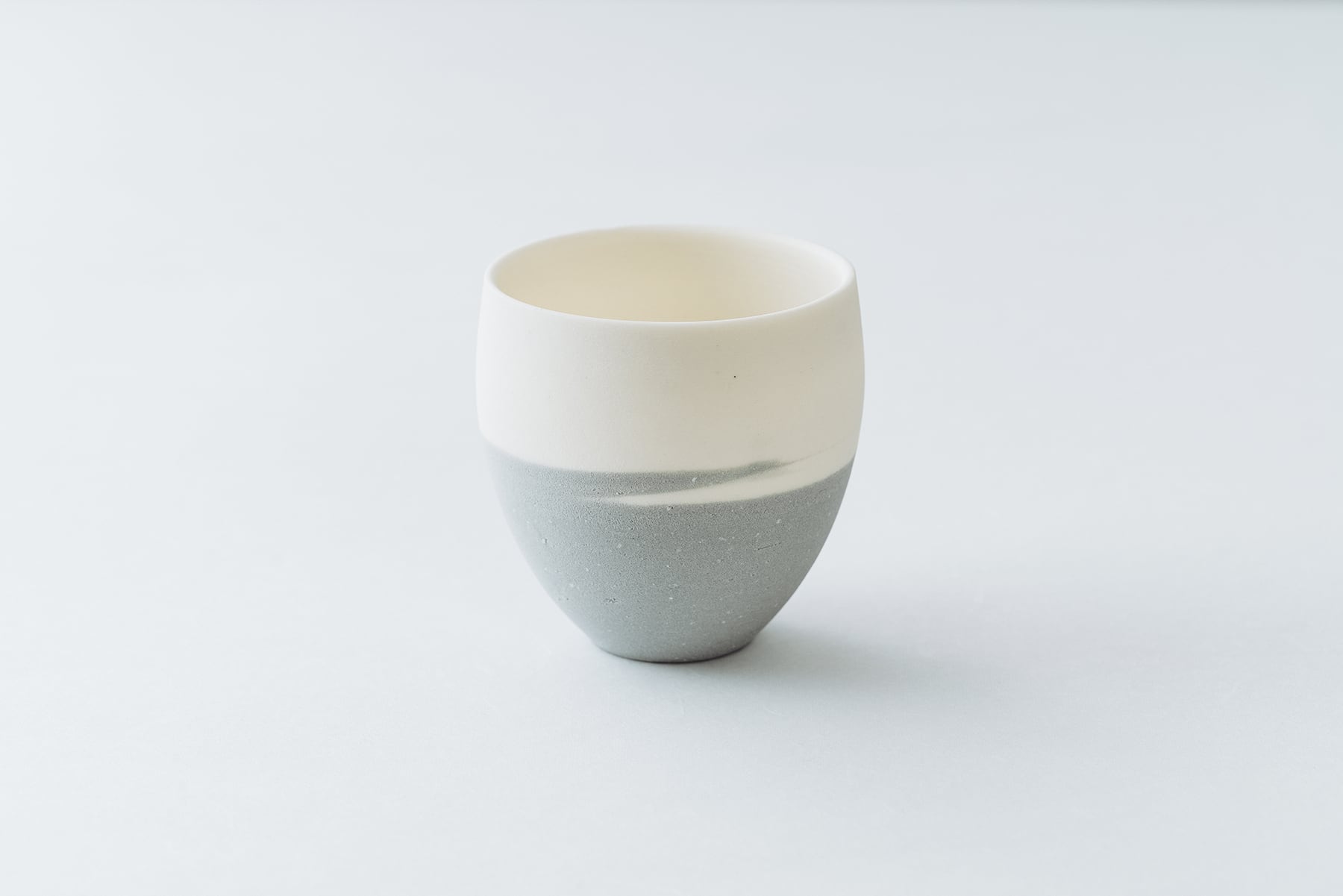 信楽透器 マーブルカップ グレー