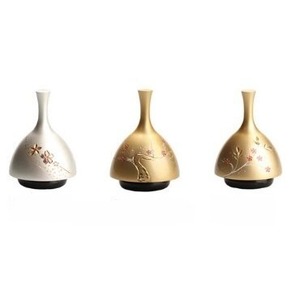 おりん エコー りん 金 蝶 送料無料 仏具 手元供養　分骨　ミニ骨壺