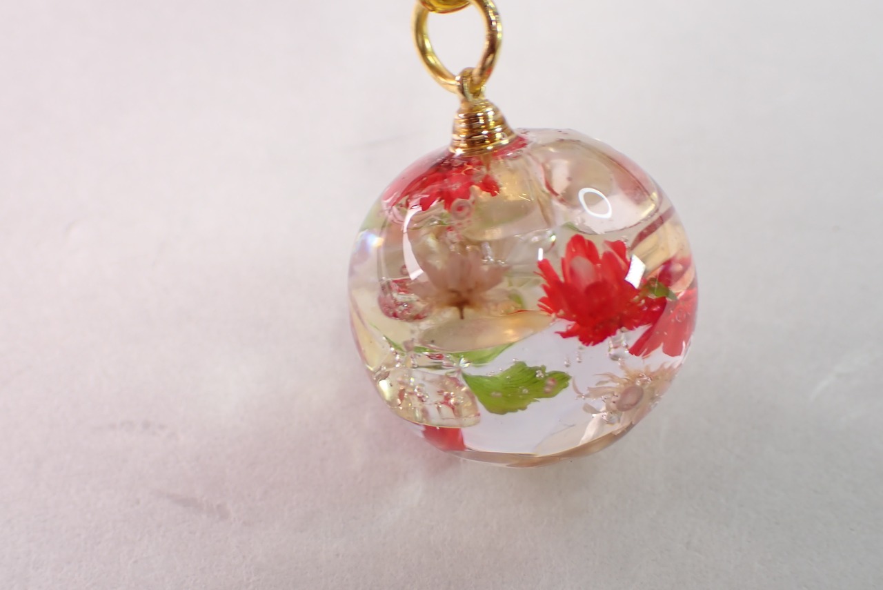 シトリンレジンチャーム　 [D11‐243]