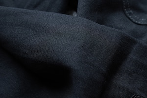 【UNION WORKS】 Work Shirt / Linen Cotton / Black
