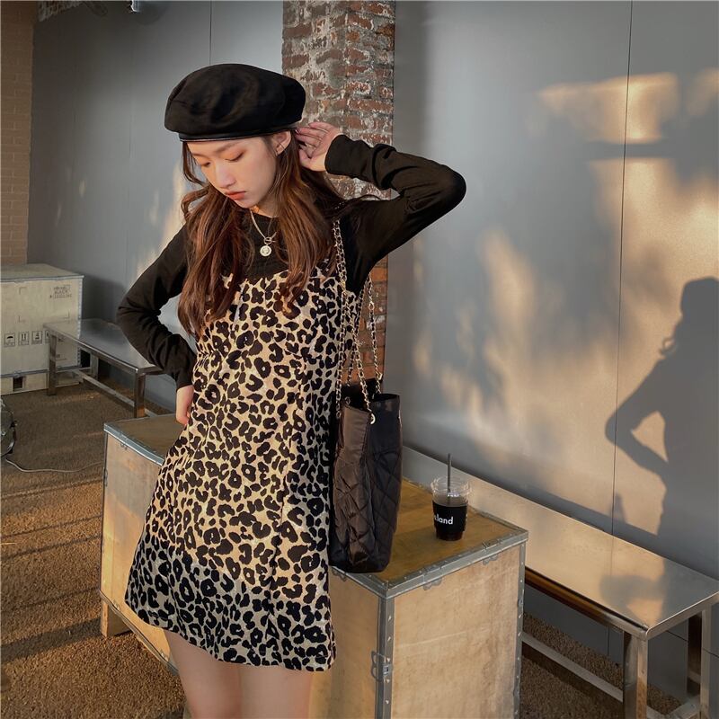M 税込 Soldoutヒョウ柄 品あるワンピース ミニワンピース ワンピースm 8 777 Www Tecnologia Usfx Bo