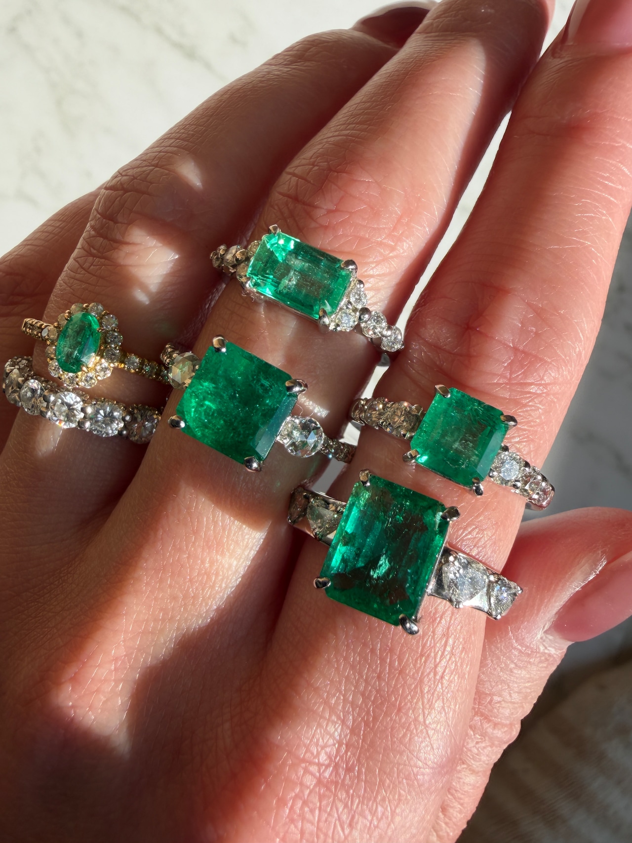 エメラルド(2.422ct)リング/PT900