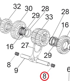 Aprilia 09～23 RSV4/Tuono 1000 /1100 Spring 857175