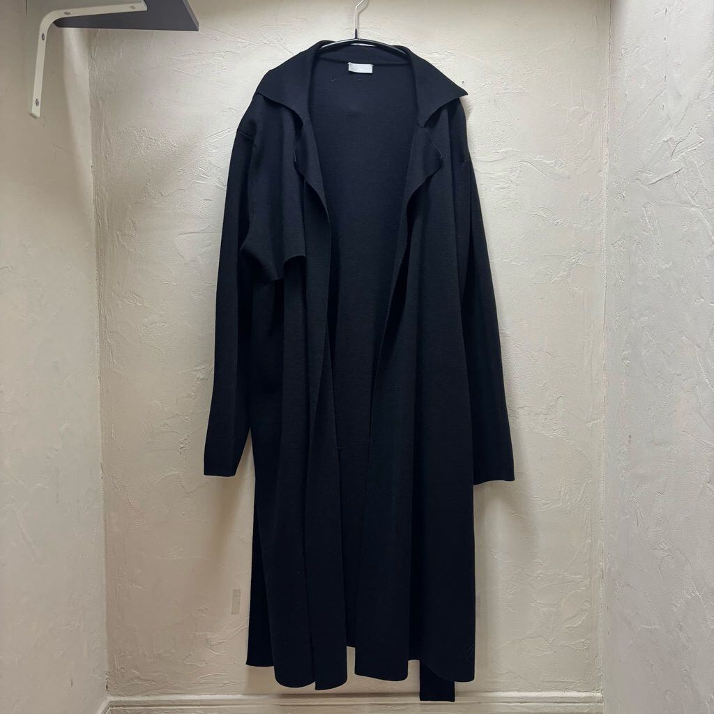 Dior ディオール KNIT GOWN COAT ニットコート 133M209AT310 ブラック