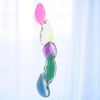 Clear Rainbow 10 - アゲートヒーリングチャイム / Agate Sun Catcher Wind Chime 338