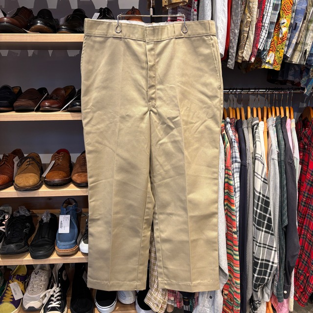 1980s LL BEAN COTTON PANT BEIGE 実寸W37 L26