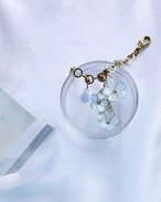 チャームのみ” 季節の記憶（nemophila）バッグチャーム”