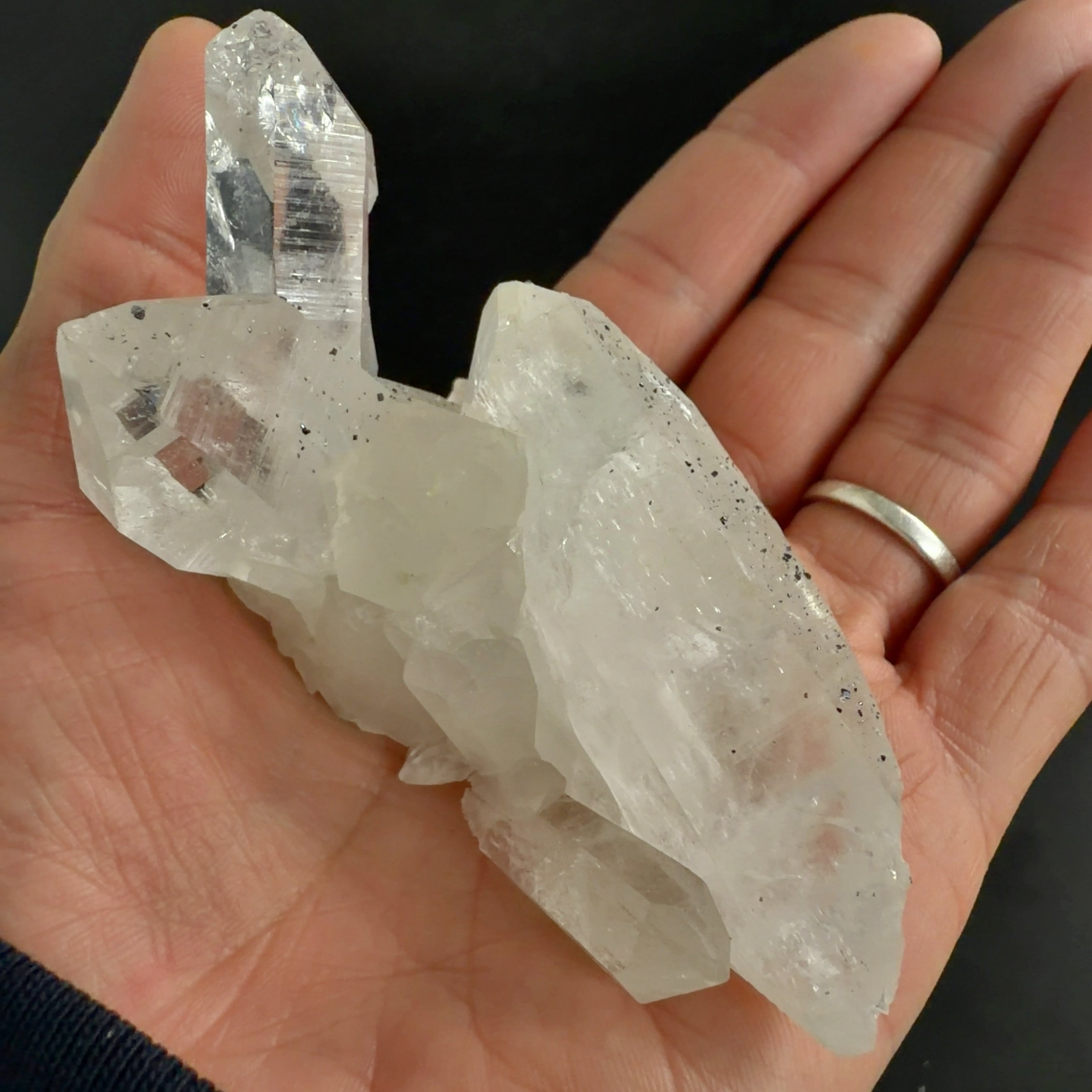 E33242】ヒマラヤ水晶 マニハール産 水晶 ヒマラヤ産 ヒマラヤ水晶