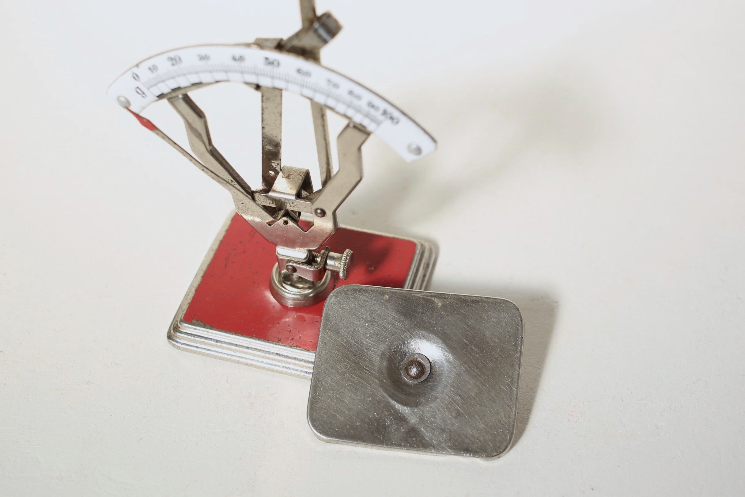 ドイツ アンティーク レタースケール 『JMAZ』ヤコブモール シルバー