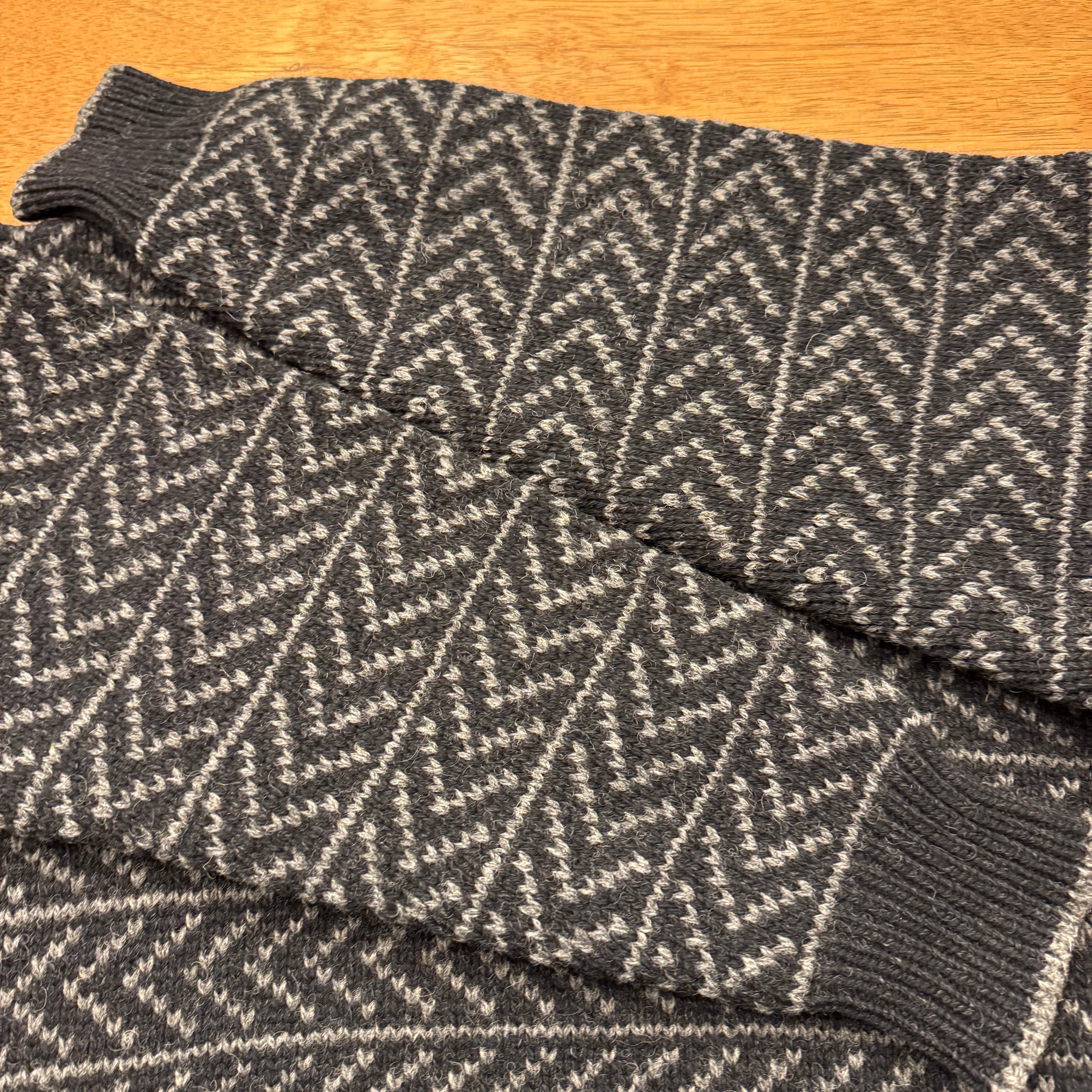1990s OLD GAP WOOL BORDER SWEATER ⑧ | safarionline