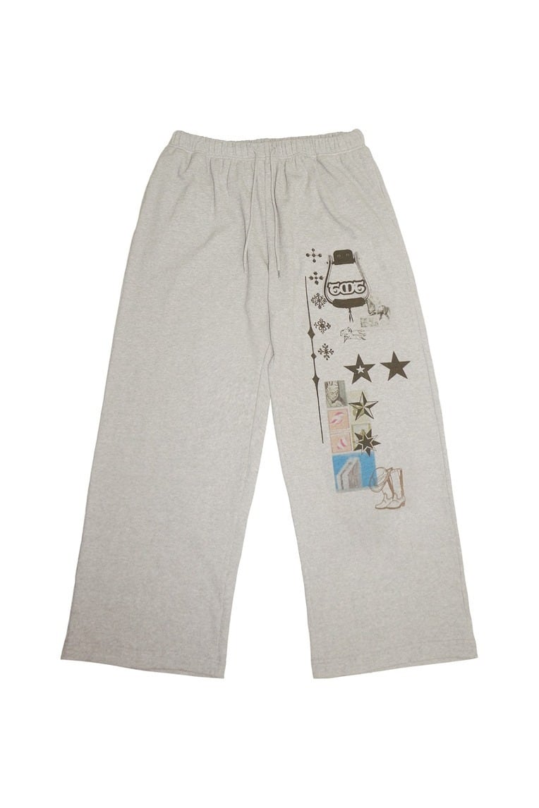 パンツ TOOMUCHTAX PRINTED WAFFLE PANTS ☆RIIZE ウォンビン 着用！！【toomuchtax】PRINTED WAFFLE PANTS