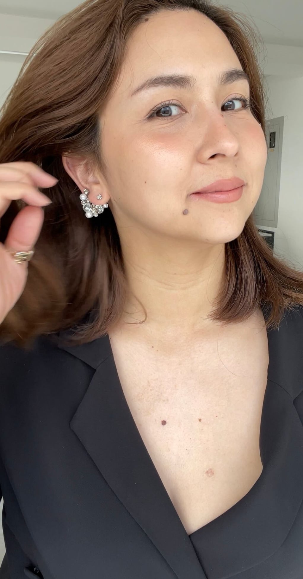 ビジューピアス【SILVER×Crystal】