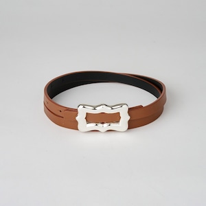 BELT RIBBON 13 SILVER