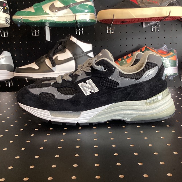 NEW BALANCE M992EB "BLACK GREY" US8.5/26.5cm