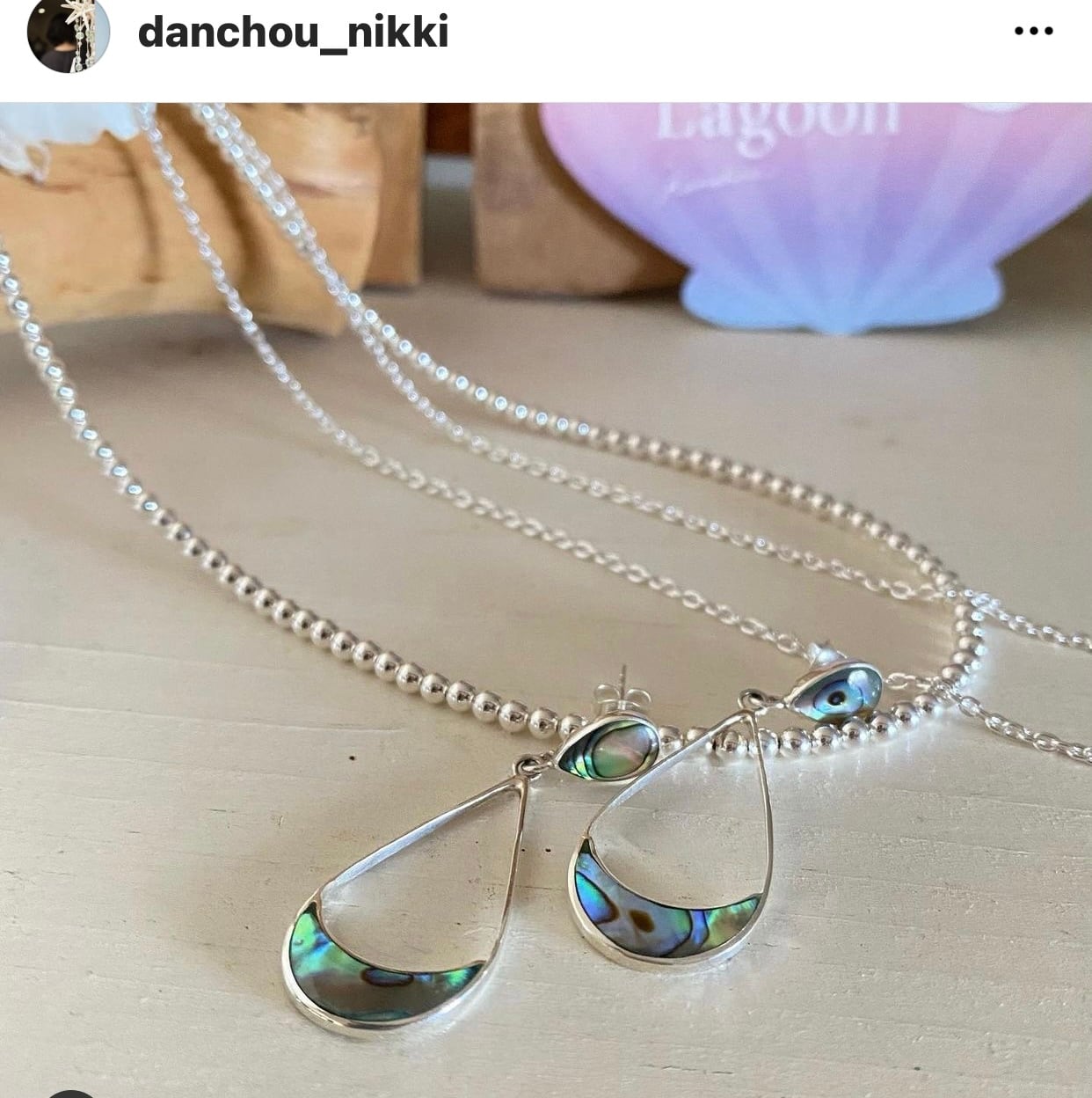 ラスト1】ナバホパール ネックレス 丸玉 3mm 55cm シャイニー 《Indian