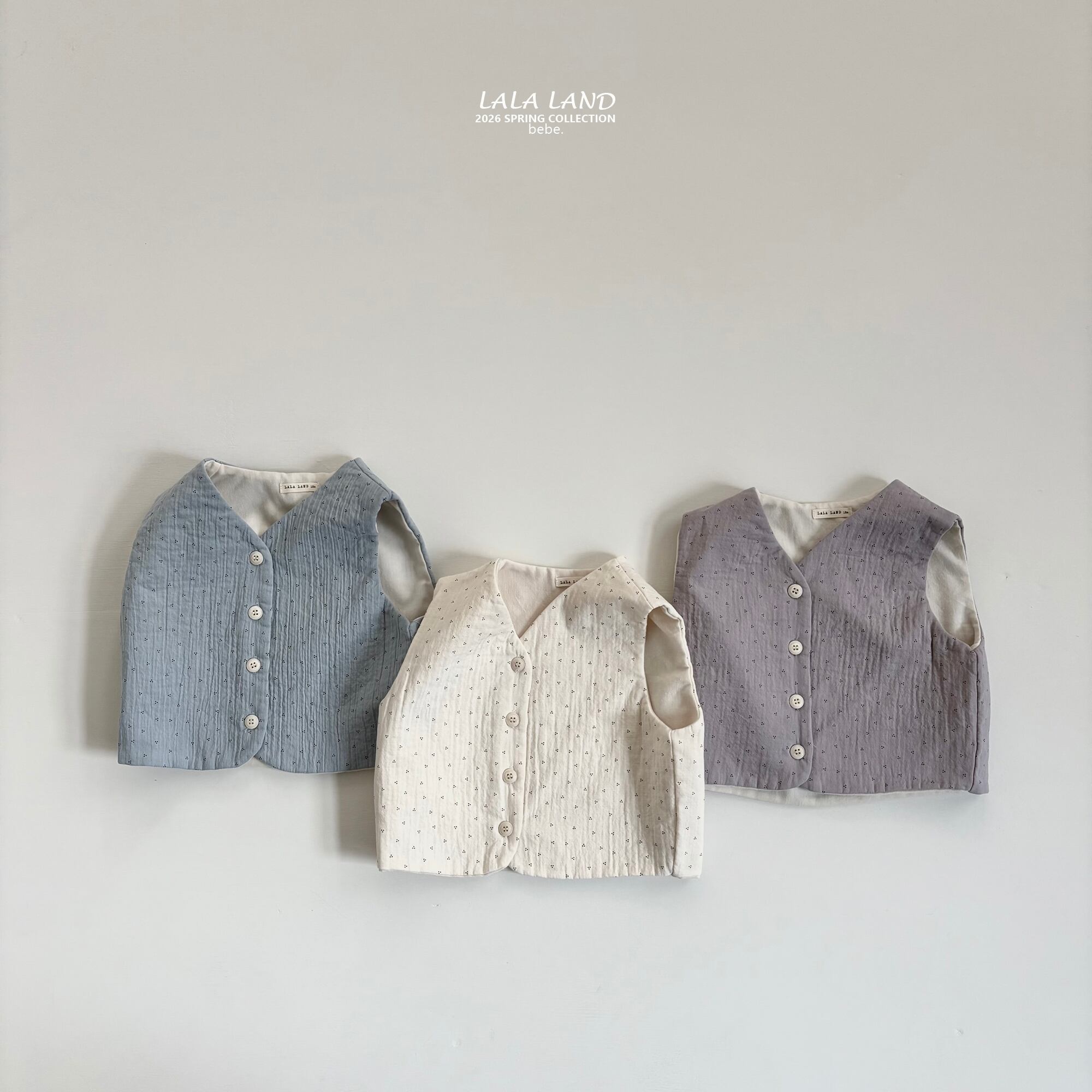 【予約】b. Bien Quilted Vest
