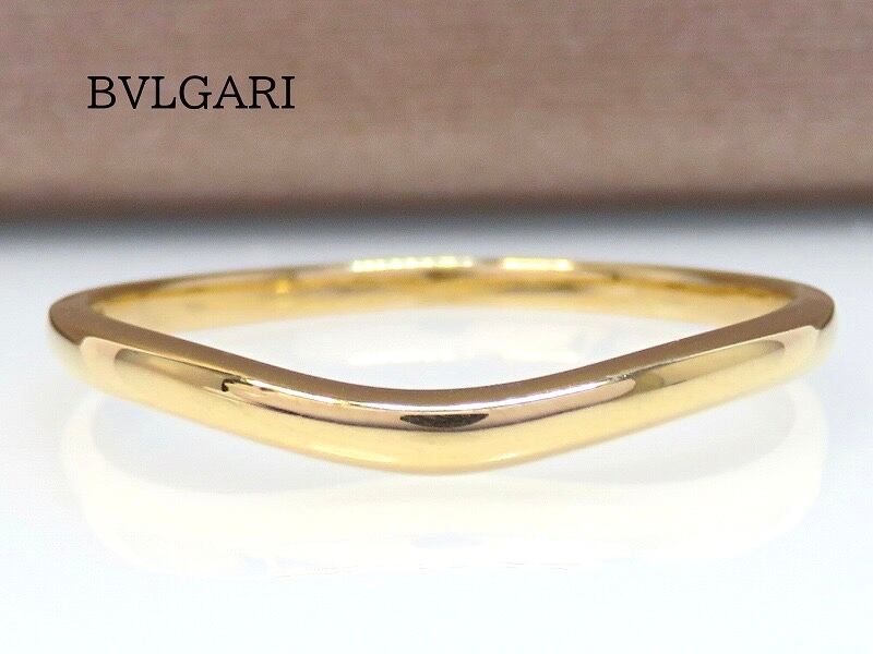 BVLGARI ブルガリ 750 フェディ リング イエローゴールド #14.5