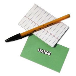 LIXTICK PAPER CASE ? illegalpad / LIXTICK