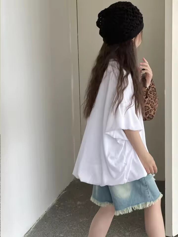 ダメージハーフデニム
