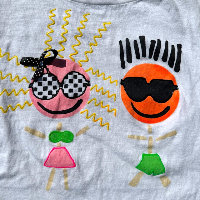 【KIDS&LADIES】Smile T-shirt size:youth XL