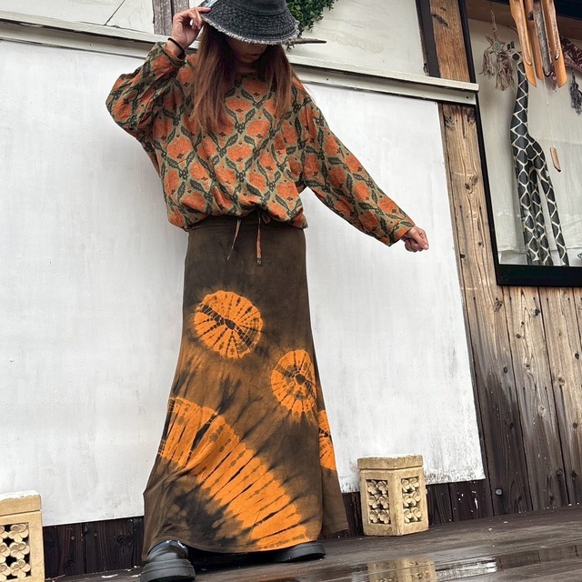 柔らかコットンアレンジトップス　A