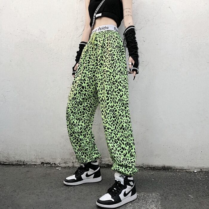 スタイルスタンダードレオパードパンツ サマーカジュアル レトロ かわいい 夏物 ケッペル2776175916