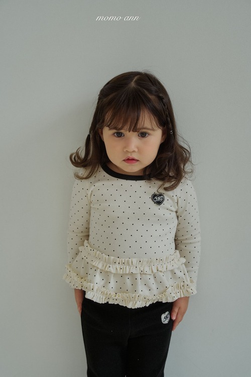 Momo Ann［取寄］dot frill tee 26autumn