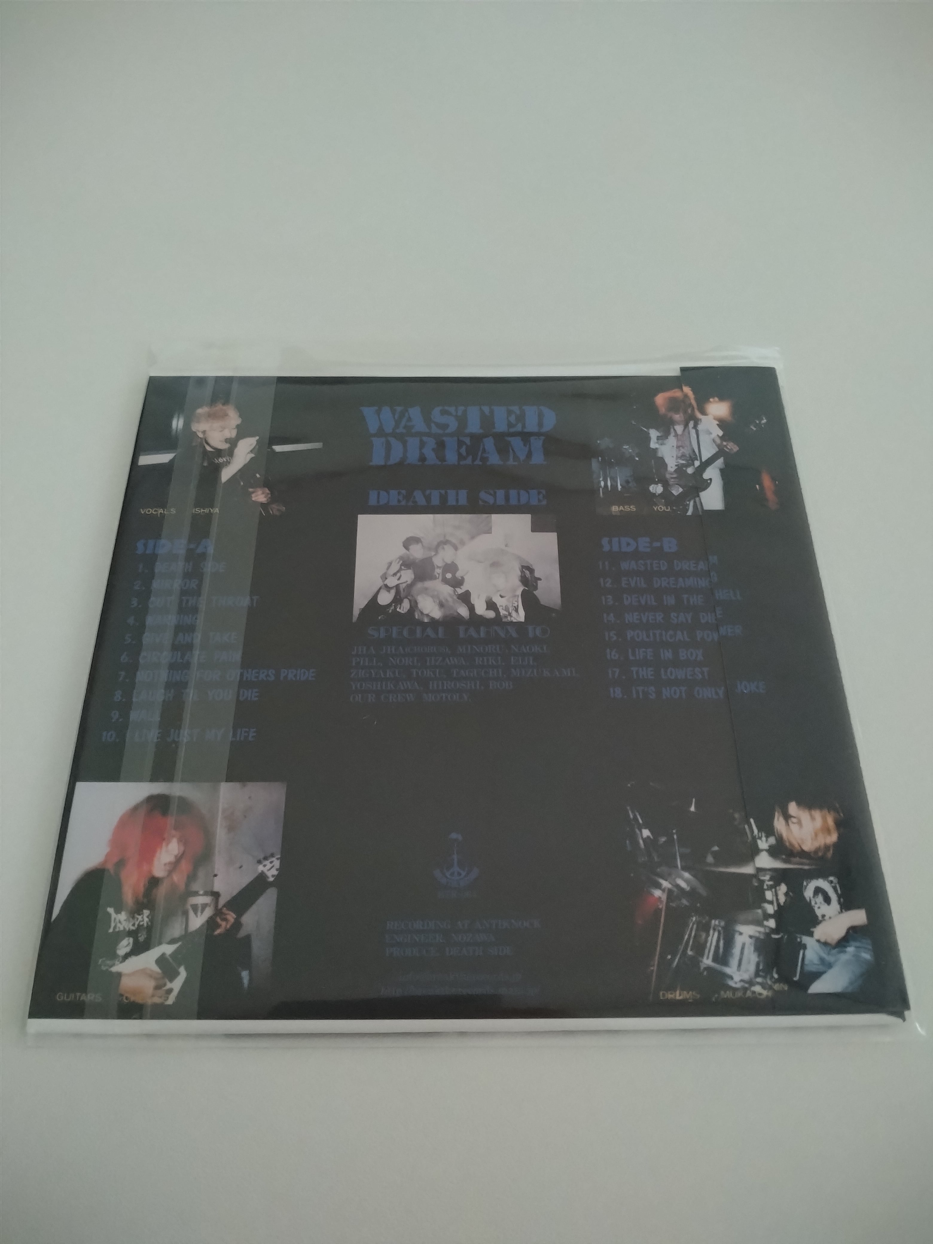 DEATH SIDE/WASTED DREAM(紙ジャケット) | RECORD SHOP CONQUEST