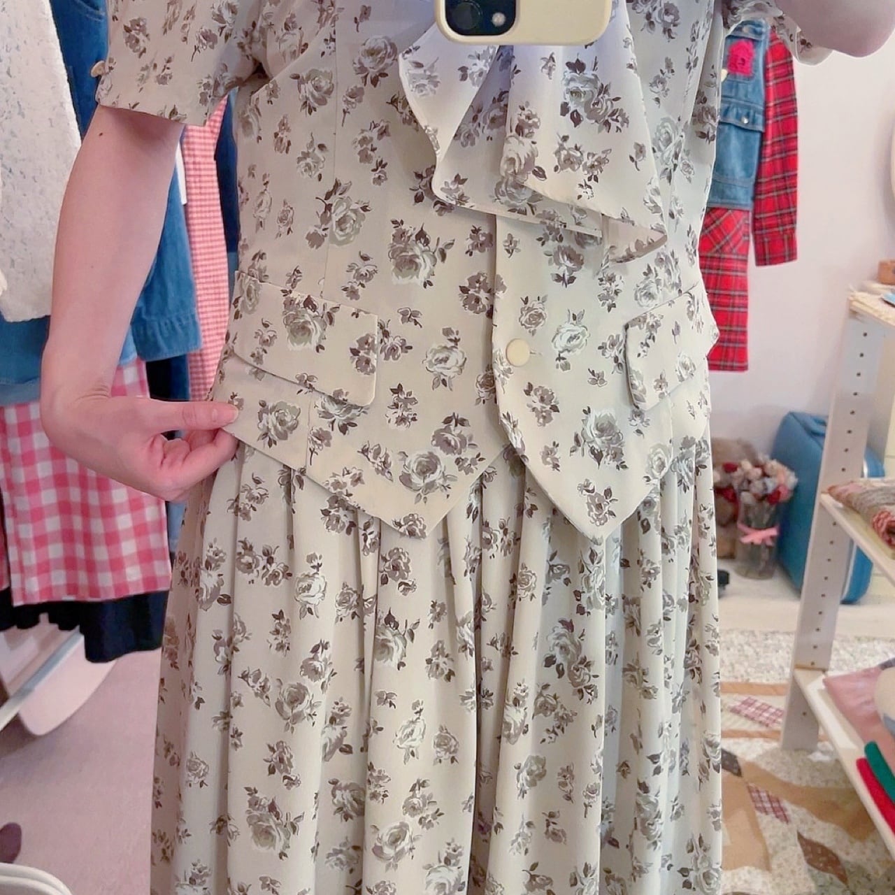ribbon sailor collar separate one-piece