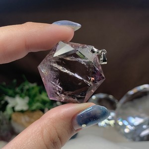 5周年価格☆2.六芒星☆アメトリン ペンダントトップ