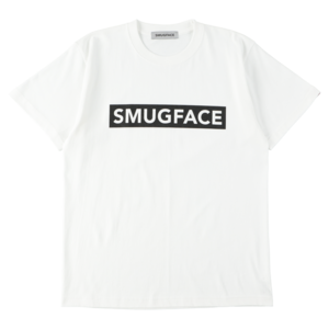 SMUGFACE / ボックスロゴ  Tシャツ  WHITE   (SFT-001)
