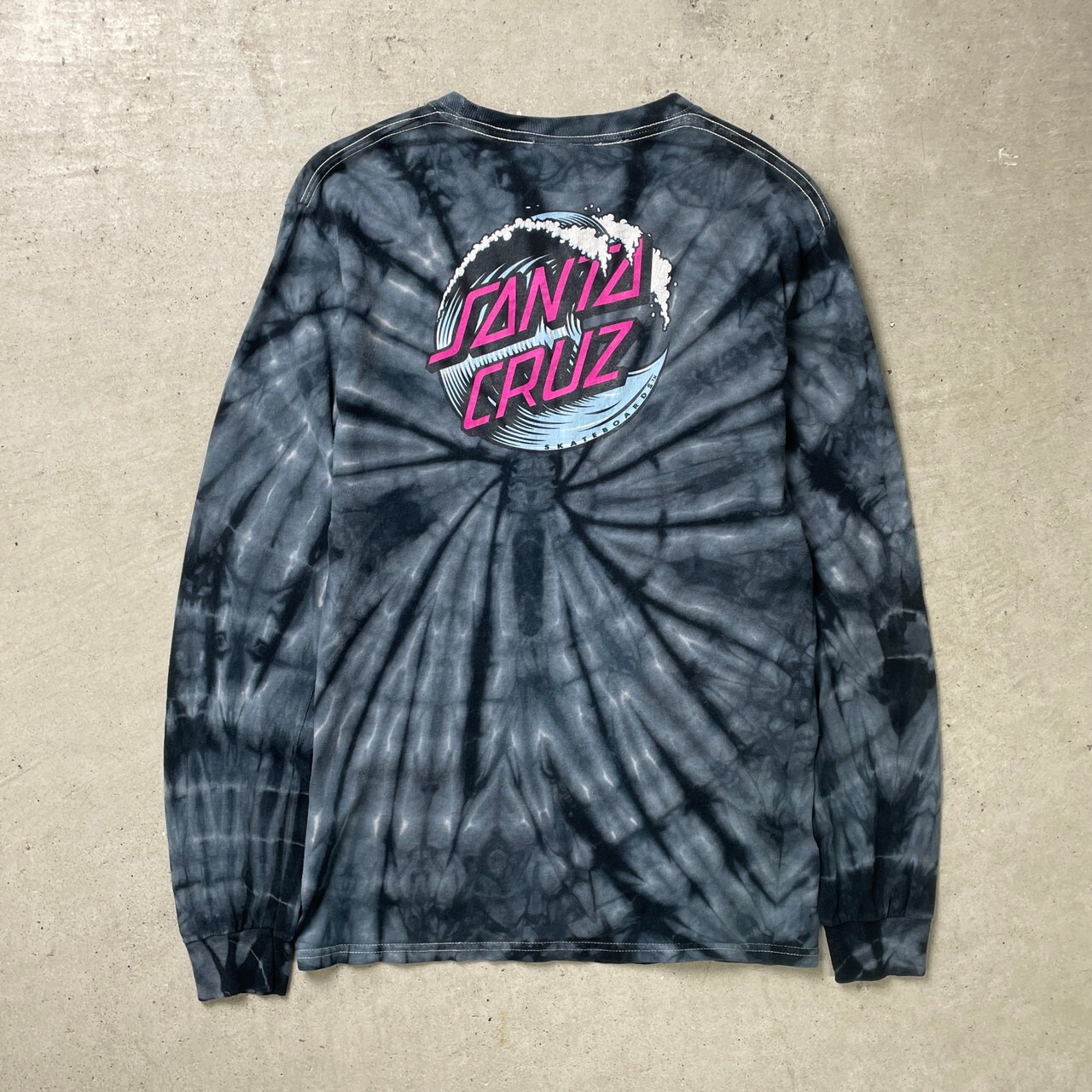SANTA CRUZ サンタクルーズ タイダイ染め ロングTシャツ ロンT メンズ 