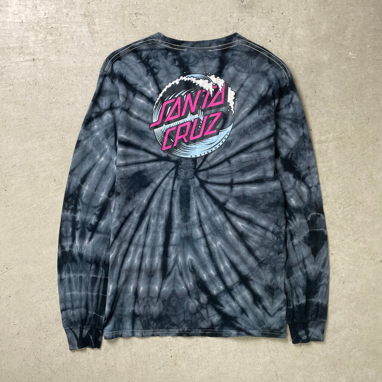 SANTA CRUZ サンタクルーズ タイダイ染め ロングTシャツ ロンT メンズ 