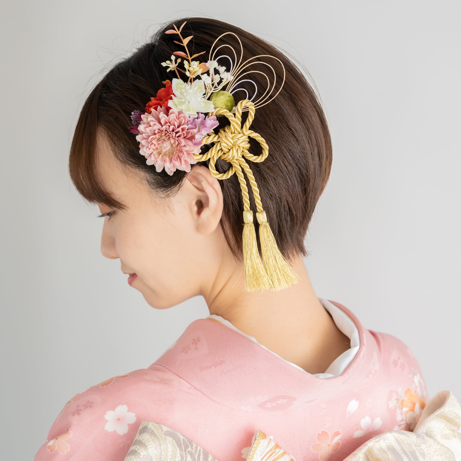 フラワー ヘッドドレス ヘアアレンジ ヘアアクセサリー 卒業式 成人式